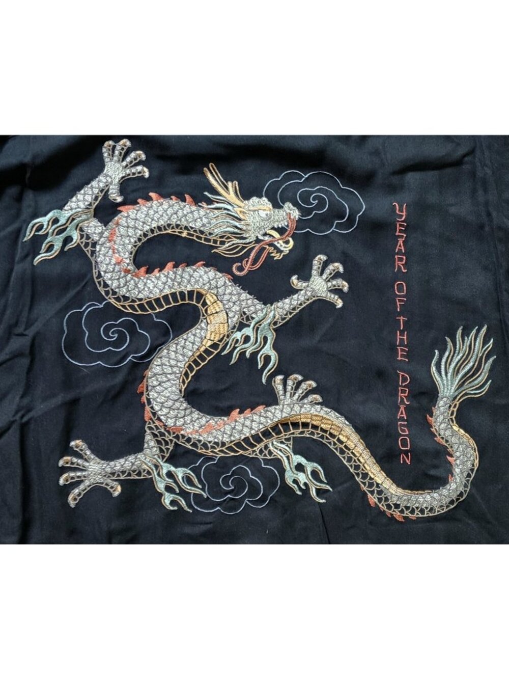 Tori Richard Shirt 2XL XXL Year Of Dragon Hawaiian USA Silk Blend Limited 2000